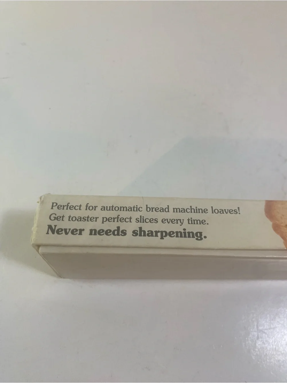 Cherry Mountain Woods Original Wooden Fiddle Bow Bread Knife With Original Box